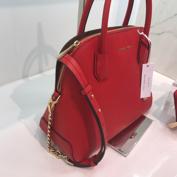 Michael Kors purse dome satchel crossbody handbag NWT - Picture 4 of 14